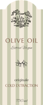 Striped Olive Oil
